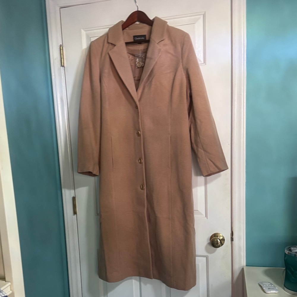 Chadwicks Women's Wool Blend Overcoat. - Picture 3 of 8